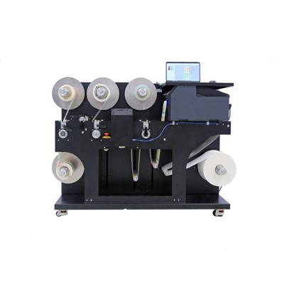 China Hotels Roll To Roll Label Printing Machine Intermittent Self Adhesive UV Label Printer for sale