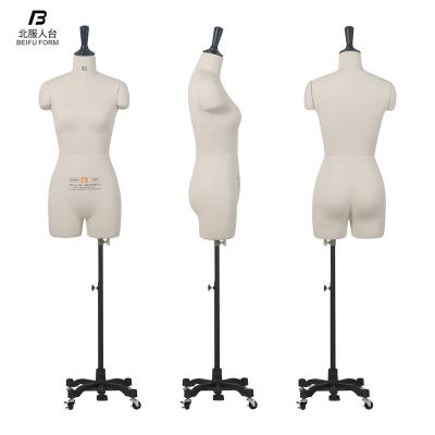 China Mannequin Female Dress Forms Upper Body For Garment Tailors Dressmaker for sale