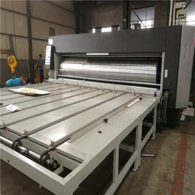 China machinery & Semi-automatic Hardware Flexo Printing Slotting Die Cut Machine For Corrugated Box Packaging Machine for sale