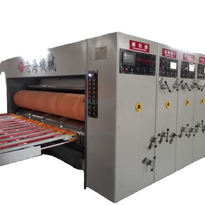 China food & Beverage Factory Canghai 02 Color Flexo Printer Slotter And Die Cutter for sale