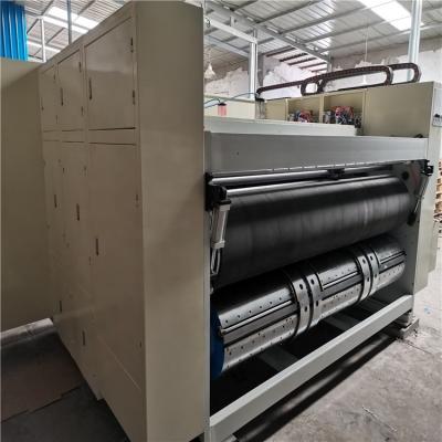 China CLOTHING Carton Box Machine Automatic Flexo Printing Slotting Die Cutting With In One Line Folder Gluer Machine for sale