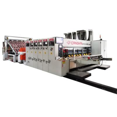 China Factory Canghai Corrugated Box Cutting Printing Machine for sale