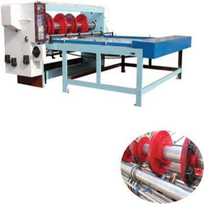 China High Quality Corrugated Cardboard Box And Hot Sales 2400/2600/2800/3000mm Semi-automatic Feeding Rotary /slotting Grooving Machine for sale