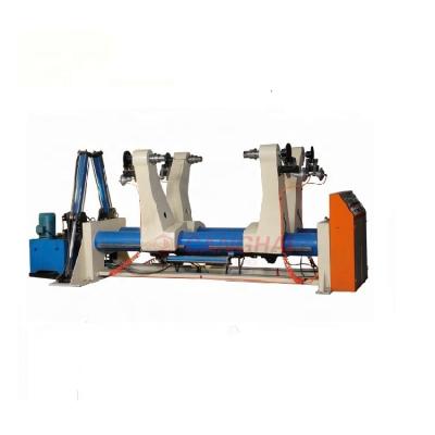 China CANGHAI Chemical Carton Box Competitive Price Hydraulic Shaftless Mill Roll Rack Machine for sale