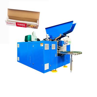 China Full automatic food rewinder aluminum foil pe stretch film sliting machine for sale