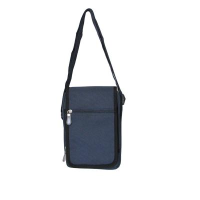 China Modern Navy Blue Sling Cross - Body Shoulder Bag Fashion Messenger Bag for sale