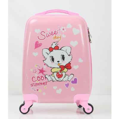 China Kids Daily Use Cute Colorful Cute Cartoon High Quality Suitcase Hard Luggage Set for sale