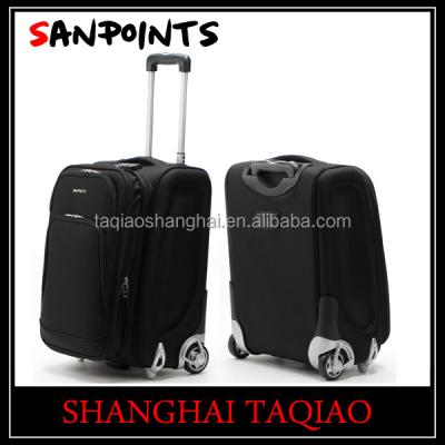 China Fashionable Trolley Luggage With Built In Ladder Travel Suitcase for sale