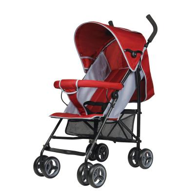 China Sturdy Baby Stroller Easy Folding Newest Stroller Portable Innovative Baby Easy To Use Lightweight Stroller With Umbrella Sunshade for sale