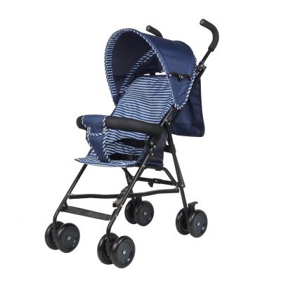 China Wholesale Portable Baby Stroller Factory Easy Folding Lightweight Multifunctional Baby Stroller With Sunshade Canopy Umbrella Baby Pram for sale