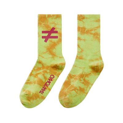 China Venus breathable flyweed series men's fashionable socks, pure cotton tube socks, national fashionable women's socks for sale