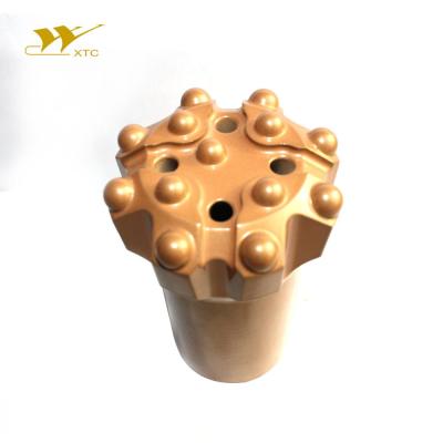 China Metal Mine Rock Drill Tools Manufacturer t45 T38 76mm 89mm Big Thread Button Drill Bit for sale