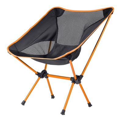 China Ultra light /folding/easy carrying professional factory equipment and table backrest camping camp folding moon chair for sale