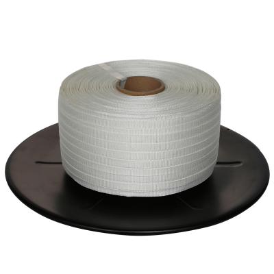 China High tenacity manual webbing woven polyester rope strap packing factory in China for sale