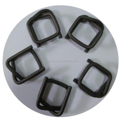 China Manual Packing Best Wire Strapping Buckle For Composite Polyester Rope Strap for sale