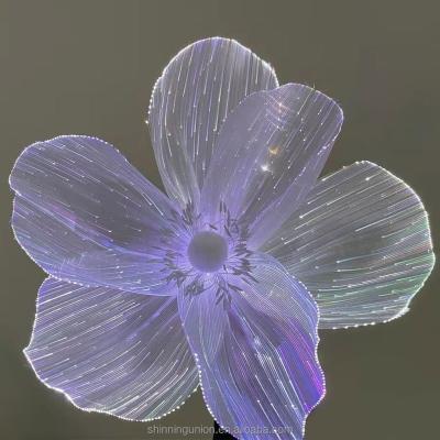 China Europe LED Fiber Optic Flowers - Fiber Optic Craft Flower Night Lamp Jellyfish Lights Fiber Optic Color Changing Lily Flower Artificial for sale