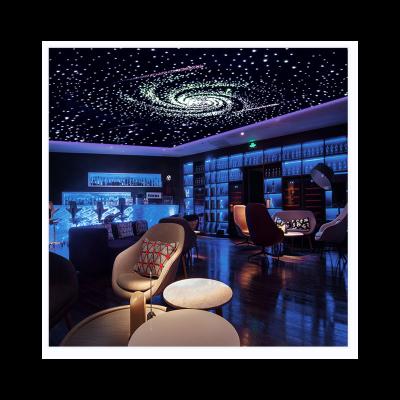 China Ceiling App Control Movie Theater Decor Fiber Optic Starry Sky Star Ceiling Kit with Fiber Optic Bundle for sale