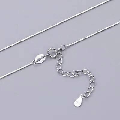 China Fashion S925 Silver Snake Bone Pendant Multifunctional Necklace for sale