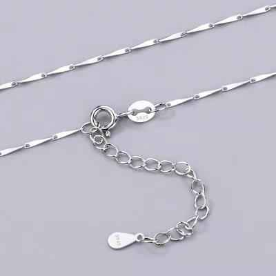 China Fashion S925 Silver Seed Chain Multifunctional Melon Pendant Necklace for sale