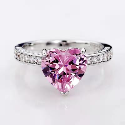 China Fashion Fashion Jewelry Ring Heart Rose for sale