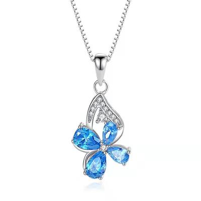 China Light Luxury Fashion Clover S925 Sterling Silver Pendant for sale