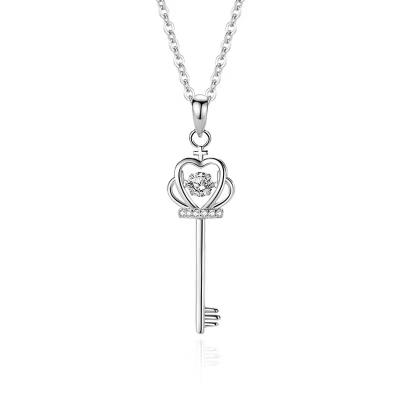 China Fashion S925 Sterling Silver Smart Crown Fashion Pendant for sale