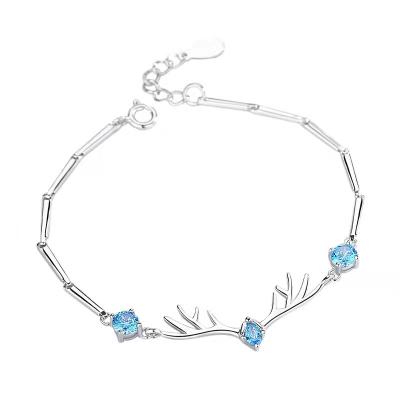 China Fashion Antler S925 Sterling Silver Bracelet for sale