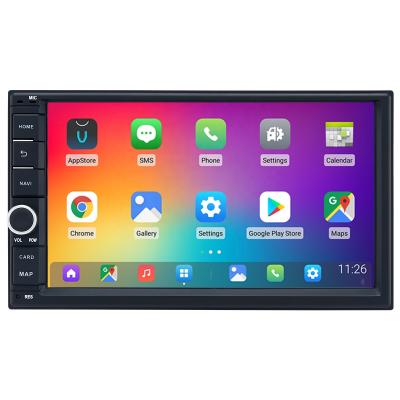 China Dasaita 7 Inch Vivid GPS for Universal Dual Video 1024*600 4G RAM 64G ROM Plug and Din Car Android Play Wire SWC GPS Navigation for sale