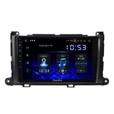 China Dasaita MAX10 GPS 9 inch For Toyota Sienna 2011 2012 2013 2014 Car Radio IPS 2.5D Screen Android WIFI GPS Navigation Auto DVD Players for sale