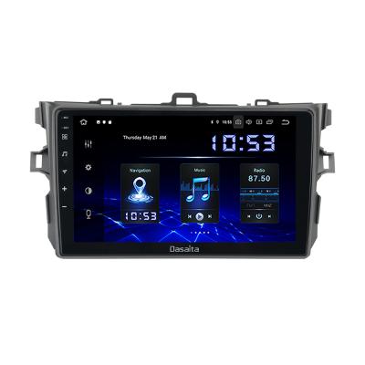 China Dasaita 9 inch GPS for Toyota Corolla Car Radio Touch Screen Amplifier Navigation 2007-2013 BT 4+64G Apple Carplay 1920*720 GPS for sale