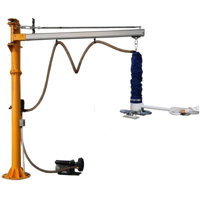 China Factory Jib Crane Particle Board Column Mounted Vacuum Tube Lifter With Double Handle for sale