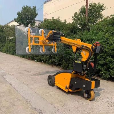 China Custom Machinery Repair Shops Machine Glass Vacuum Lifter Robot With Laser Cutting Machine for sale