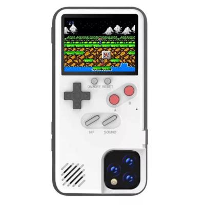 China Anti-fall 36 In 1 Mini Retro Game Console Build In 36 Games Color Screen Game Phone Case for sale