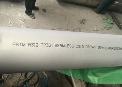 China Cold Drawn Duplex Stainless Steel Pipe ASTM A312 A358 S32100 321 1.4541 for sale