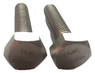 China Cold / Hot Dip Galvanizing Nickel Alloy Fasteners Inconel 825 M6 - M100 Size for sale