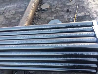 China Seamless / Welded Ferritic Alloy Steel Pipe ASTM A335 P5 P9 P11 BE / PE End for sale