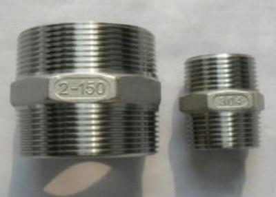 China BS3799 duplex stainless ASTM A182 F51 Duplex2205 S31803 hex nipple for sale