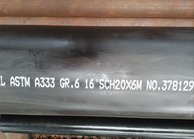 China ASTM A333 GR.6 seamless and welded steel pipe for low-temperature service en venta