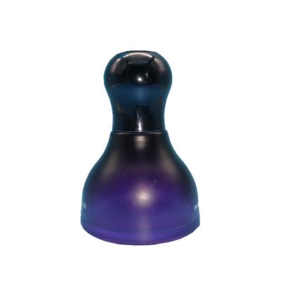 China High Qiality Phoenix Package 45ml Personal Care Made In China Olive Oil Glass Cosmetic Dropper Purple Bottle for sale