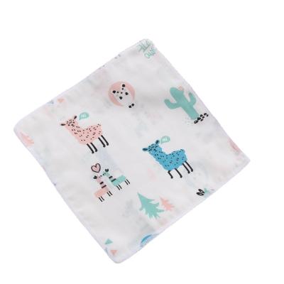 China Manufacturers Viable Quantity Assured 100%cotton Baby Gauze Baby Saliva Towel Baby Bandana Bib for sale