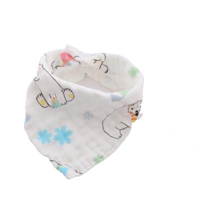 China 100% Sustainable Cotton Bib Baby Teething Organic Bib Baby Bib Baby Bibs Organic Saliva Towel Waterproof Baby Bib for sale