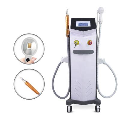 China Whitening 2 In 1 Picosecond Laser Machine ND Yag Laser Removal Tattoo 808 Diode Laser Hair Removal Plus Picolaser Q Switched Machine for sale