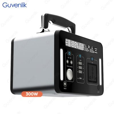 China Guvenlik Generator Home Wave Generator Home Wave Generator Explorer 300W Amusement Panel Wireless Charging Cheap Solar Power Station for sale