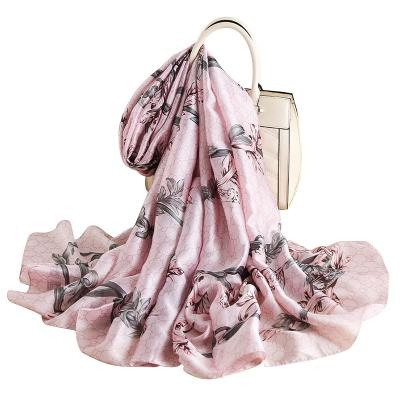 China 2021 Wholesale China Factory Sale Various New Silky Feeling Tender Silk Scarf for sale