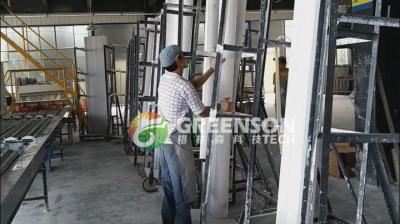 China Building Material Gypsum Plaster Cornice Production Line Machinery 42-150 M For High Output Capacity for sale