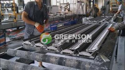 China Fully Automatic Gypsum Cornice Production Line for sale