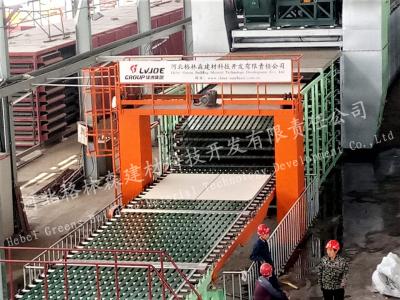 China Cadena de producción mineral del tablero de las lanas de la fibra del material de construcción con bajo costo en venta