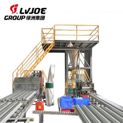China Easy Operation Gypsum Cornice Manufacturing Machine PLC Control System for sale