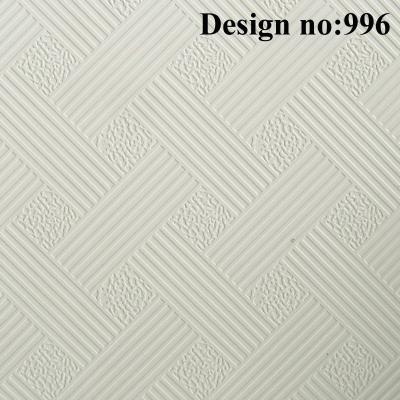 China PVC Embossed Film 996 for Gypsum Board Lamination for sale