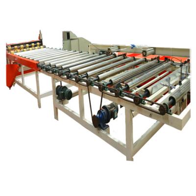 China Semi-automatic Wood Grain PVC Film Gypsum Board Lamination Machine for sale